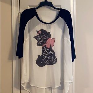 Torrid Marie Aristocats Open Back Top